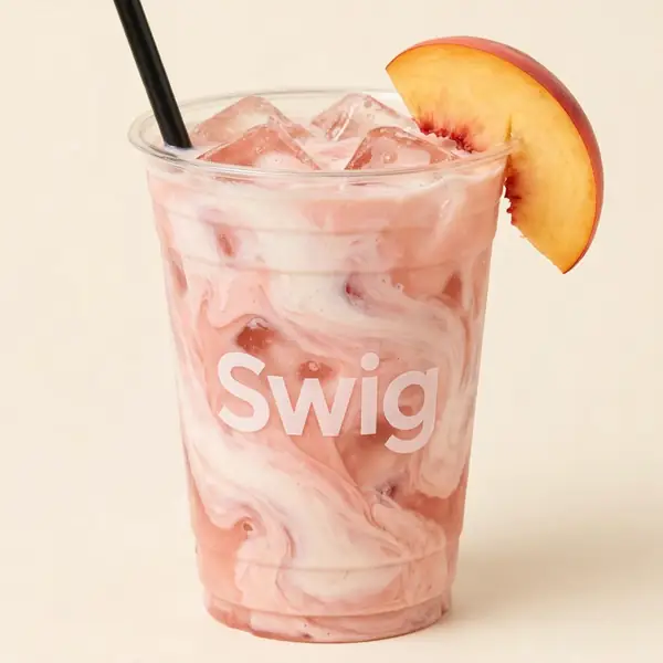 Just Peachy dirty soda – Swig menu