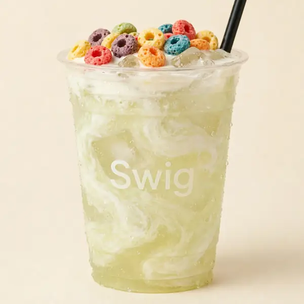Loop-T-Loop dirty soda – Swig menu