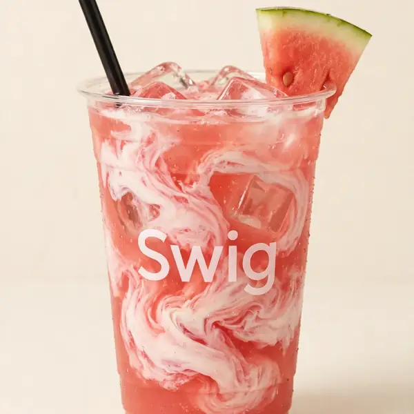Watermelon Sugar dirty soda – Swig menu