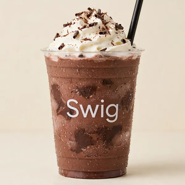 Frozen Hot Chocolate – Swig menu